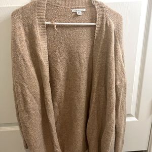 Tan cardigan